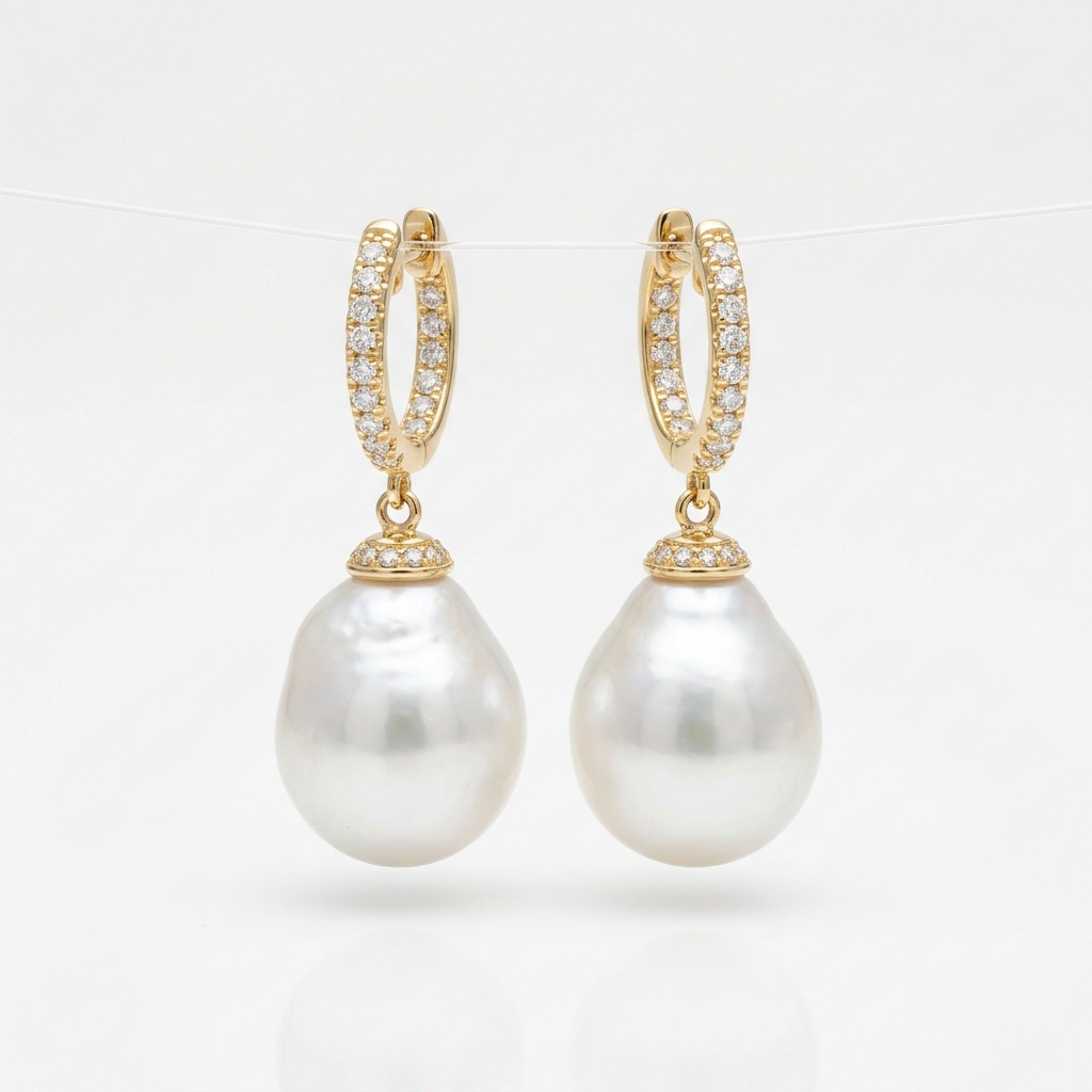 Baroque Pearl Earrings